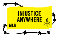 Human Rights Protest Sticker by Amnesty UK