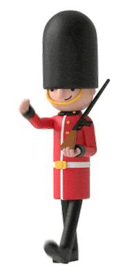 London Guard Sticker by Collectable Cities