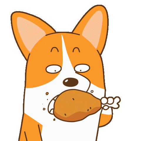 Corgi Shiba Sticker