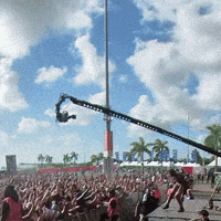 Stage Diving Flying GIF by Respective