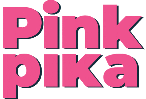Logo Pink Sticker by PinkPika