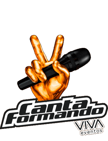 Sing The Voice Sticker by VIVA EVENTOS