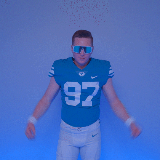 Byu Football Sport GIF by BYU Cougars