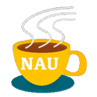 coffee school Sticker by NAU Social