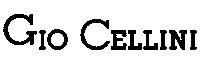 logo nero Sticker by Gio Cellini