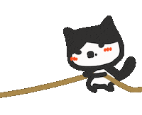 Sport Cat Sticker by yomoyeah