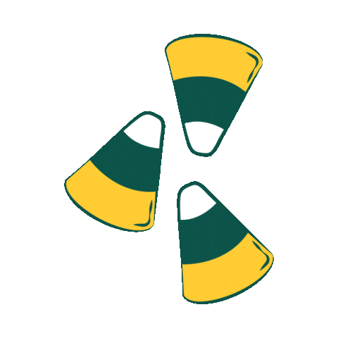 WayneStateCLAS giphyupload halloween detroit candy corn Sticker