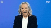 WouldILieToYouAU happy hide embarrassed peekaboo GIF
