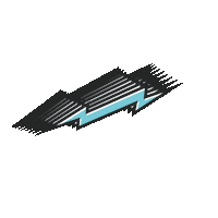 Zonerevolution strong fit booster eclair Sticker