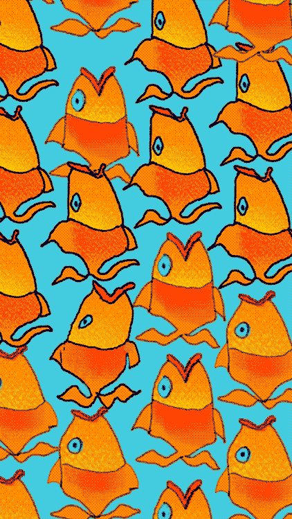 artists on tumblr fish GIF by Dax Norman