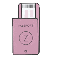 Travel Flying Sticker by Zafigo