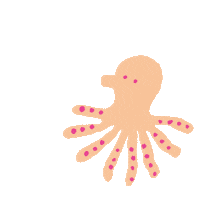 hattendo_official happy かわいい octopus おしゃれ Sticker