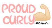 Curls Curly Hair Sticker by Haarpro.nl