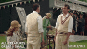 Well Done Handshake GIF by MASTERPIECE | PBS