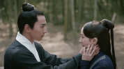 yang mi love GIF