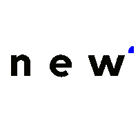 bauhaus-archiv new design typography new post Sticker