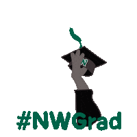 Graduate Bearcat Sticker by Northwest Missouri State University