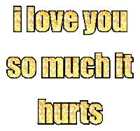 I Love You So Much Sticker by Alissandra