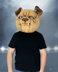 MUGRootBeer dog sad mad thumbs down GIF