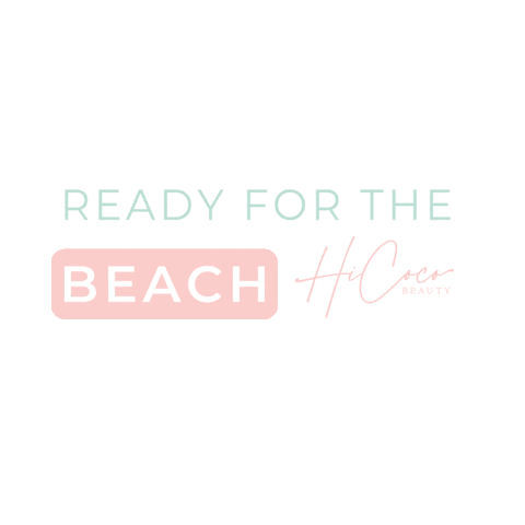 Hi_Coco_Beauty giphyupload beach ready tanning Sticker