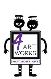 happy art Sticker