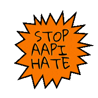 Stop Hate Aapi Sticker by Kalikwest