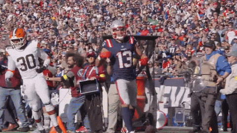 Mack Hollins Football GIF by New England Patriots