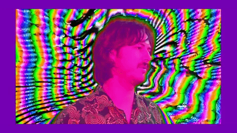 infinitycat giphygifmaker trippy psychedelic colorful GIF