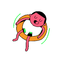 Kadusoaresll water beach relax pool Sticker