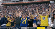 football rams fans GIF by NFL