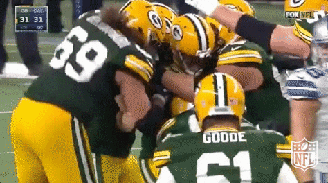 Green Bay Packers Win GIF by NFL