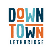 Downtownleth Sticker by Downtown Lethbridge BRZ