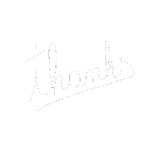 Thanks Thank You Sticker by RainToMe