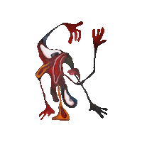 Art Dancing Sticker