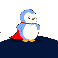 Assemble World Domination Sticker by Pudgy Penguins