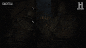 historyuk history open the door knightfall bouncers GIF