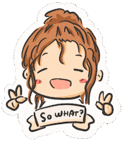 Happy Dog Sticker