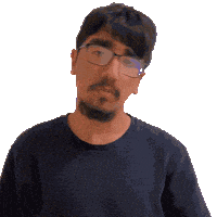 Warning Open Hand Sticker