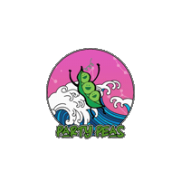 Partylikeapea Sticker by Party Peas