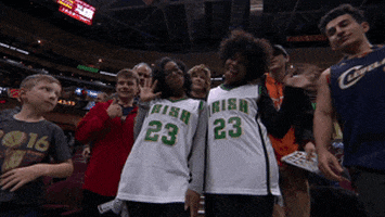 lebron james vintage GIF by NBA