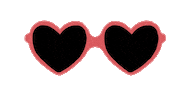 ashleypaigecreativeco sunglasses girl boss boss babe heart glasses Sticker