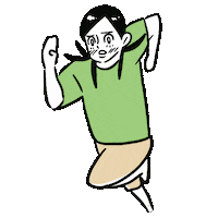 Run Running Sticker