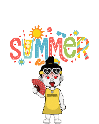 Good Vibes Summer Sticker by Zhotcita