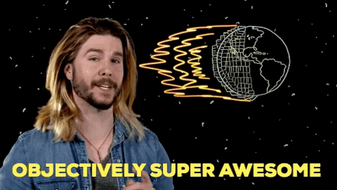 becausescience giphygifmaker space earth rockets GIF