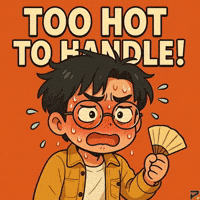 Fanning Hot Mess GIF by Persona