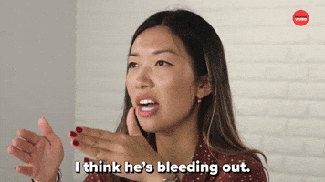 He's Bleeding Out
