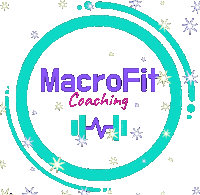 MacroFitCoaching fitness workout gym strong Sticker