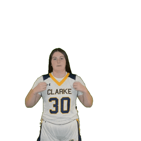 Clarke Athletics Sticker by Clarke University