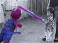 spider man hug GIF