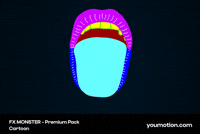 Animation Face GIF by youmotion.com